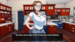 Dawn of Malice: stepmom sucks her stepson's big cock, got covered with sticky cum ep 18