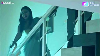 Indian Blackmail Ignites Passion with Curves