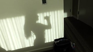Petite small tit babe with perfect pussy masturbates
