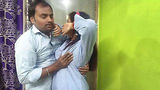 Sona Bhabhi Desi Indian College Girl Fucking in Hostel Room - Big Boobs Press and Kissing