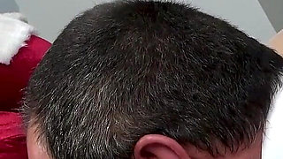 Old Boss Cheats on His Wife with a Teen Girl at Christmas!