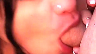 Redhead Sucks and Fucks in POV Until She Swallows All the Milk