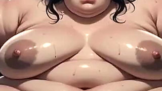 Obese SSBBW Helpless in Bondage - Swollen Pussy Begging for Cock