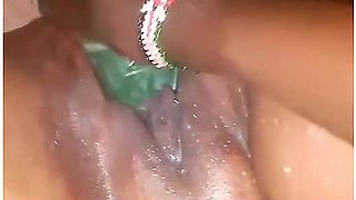 Watch Me Masturbate With A Big Cucumber Moaning Loudly And My Pussy Creaming Like Crazy