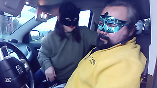 Face slapping in the Car