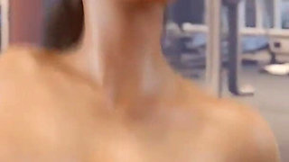 Busty Cheating Wife Sex with Gym Trainer