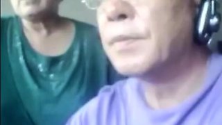 Mature Asian Girl's Homemade Cam Sex with Hubby