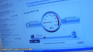 Busty arabian french babe Karmen Diaz fucked in her ass and pussy at the office - MMM100