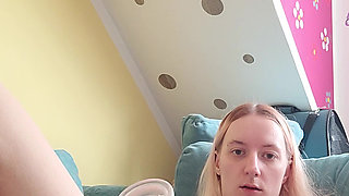 I satisfy my tight horny pussy