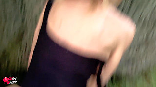 Blonde Slut! a Quickie Just off the Road!