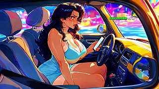 Betrayed 39-year-old Latina Wife Gets Fucked Hard by Taxi Driver on the Road - Ai Animation