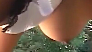 Black Pussy Shows Her Nice Round Ass for a Big Black Cock Fuck