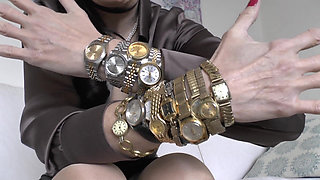 After the Watch Inheritance Sexy Watch Sounds During Masturbation, Lady Victoria Valente