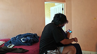 Don't Stop Please, Get Me Pregnant, I Beg You! I Have Sex All Day with My Friend's Stepmom