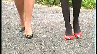 Walking in Heels