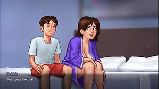 Hot Aunty Fucked Hard by Men in Summertime Saga Part 2 Hentai Animation