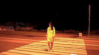 Casual walk turns into fucking in public