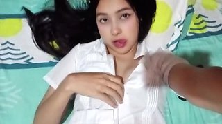 Homemade College Girl Masturbates After Class - Real Amateur Latina with Big Ass