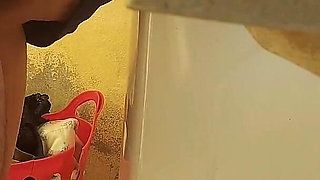 Married Housewife Pays Washing Machine Technician with Her Pussy