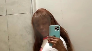 Hot Tease From Gorgeous African Petite