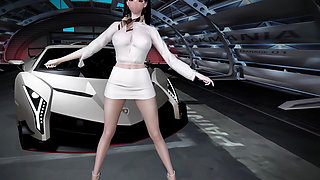 3D Cute Skinny Asian Wife Cheating with BBC