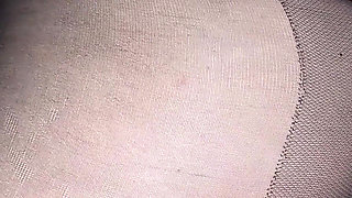 Nerdy Brunette in Red Mini Dress, Black Pantyhose Craves the Bwc of Her Boyfriend's Best Friend