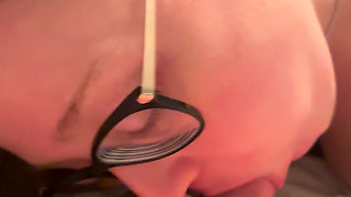 Pregnant Wife Sensual Nude Blowjob