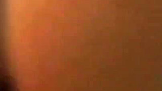 Sensual and Pretty Brunette Sucks a Big Black Cock in POV