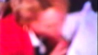 Amateur Blonde Blowjob handjob and cumshot