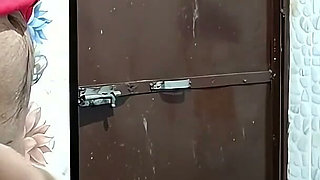 My Stepsister Caught Me Masturbating in the Bathroom