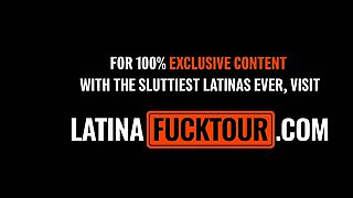 Amateur Latina Teens Wild Interracial Threesome