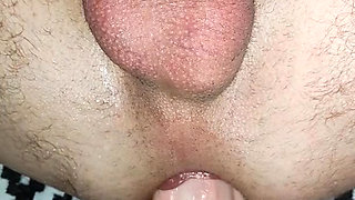 My Wife Puts Her Whole Fist up My Ass, I Love Fisting and Ass Stretching