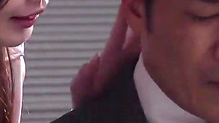 Younger Female Boss Seduces Me with Sweet and Teasing Whispers in My Ear From Behind. Part.2