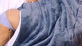 My Beautiful Roommate with a Huge Ass Decides to Spend the Night Next to My Hard Cock