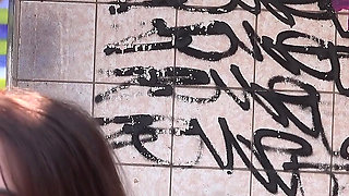 German Scout - Skinny and Small Tits Teen Model Nata Ocean First Risky Casting Fuck in Berlin