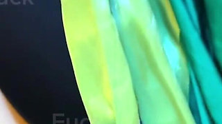 Arab MILF Sexy Stepmom Try to Tamil Traditional Saree & Blouse Wearing for Make Me Horny