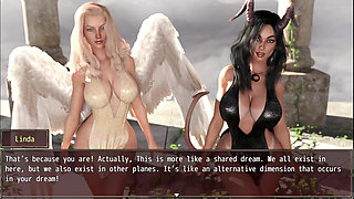 Angels and Demons with Big Breasts