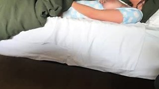 Wrestling with my stepsis and accidentally cum inside her