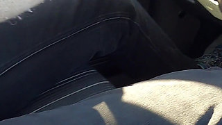 Wife Wants to Fuck in the Car and Rides My Hard Cock for a Nice and Wet Creampie