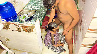 Wife's Friend Hardcore Sex in Kitchen Non-stop Nude Passion Hindi Video