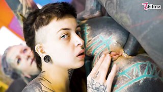 Ass to mouth sex with cunning Anuskatzz and Lily Lu from Dirty Dreaz