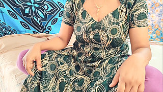 Cute Bangladeshi girl with Juicy Red lips licking and sucking boss cock and enjoying fucking in missionary.
