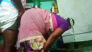 Tamil Aunty Having Sex with House Boss