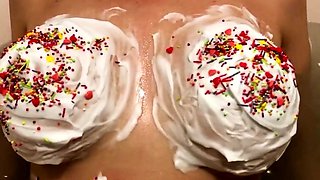 Big Tits German MILF's Easter Treat