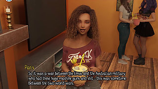 Elmwood University - Kissing the Hot Black Girl at the College Party