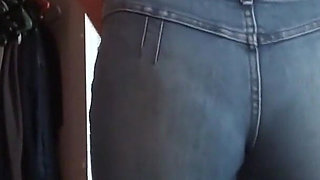 I Get on All Fours so My Stepson Can Fuck Me in the Ass and He Cums in My Hairy Pussy.