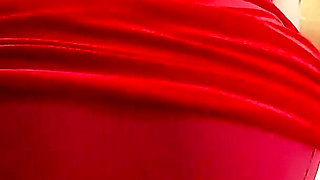 POV: I Lifted My Red Dress and Squeezed All the Milk Out of Her by Grinding My Ass Against Her Cock