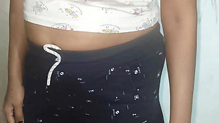 S-249. Bhabhi pressing her big boobs front of stepbrother