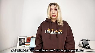 Step Sister Jennylux Fucks Step Brother For Math Help - Big Booty Doggystyle & Rough Sex