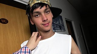 Cute Skinny Boy Big Dick Handjob